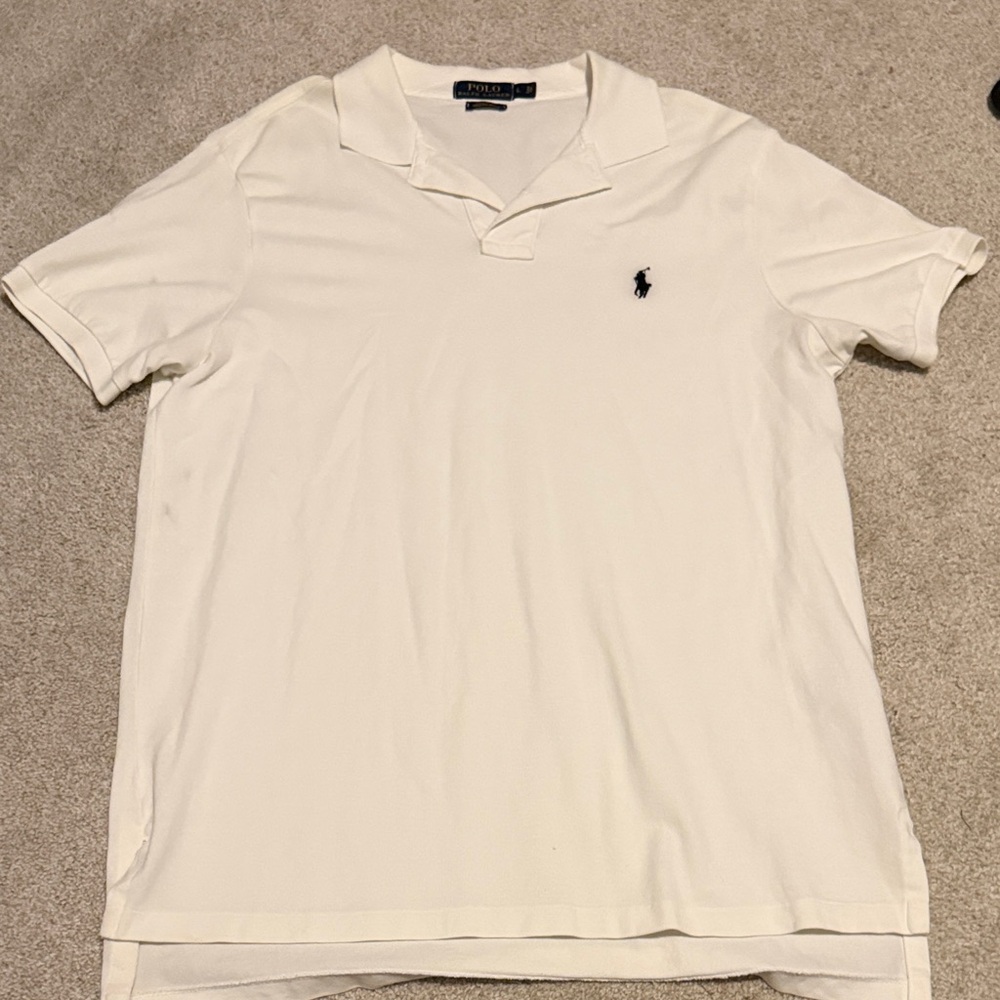Polo by Ralph Lauren Men's Classic White Polo Shirt
